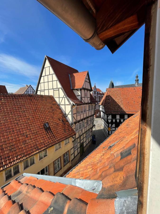 Ferienwohnungen Word 5 Altstadt เควดลินบวร์ก ภายนอก รูปภาพ